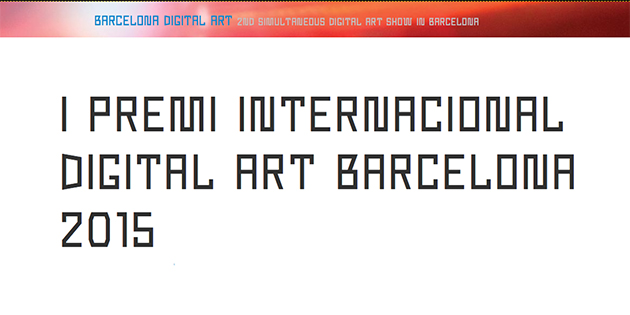 I Premi Internacional Digital Art Barcelona 2015