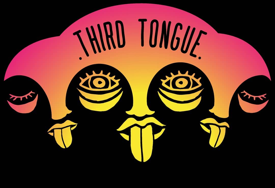 logotip il·lustració del col·lectiu Third Tongue (en anglès : tercera llengua)