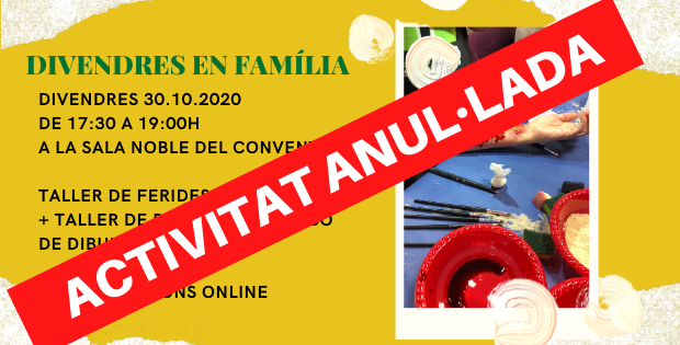 Anul·lem activitat familiar