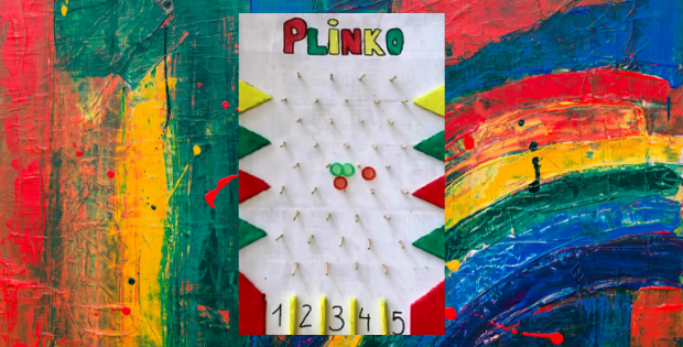 Plinko. Posa prova la teva destresa!